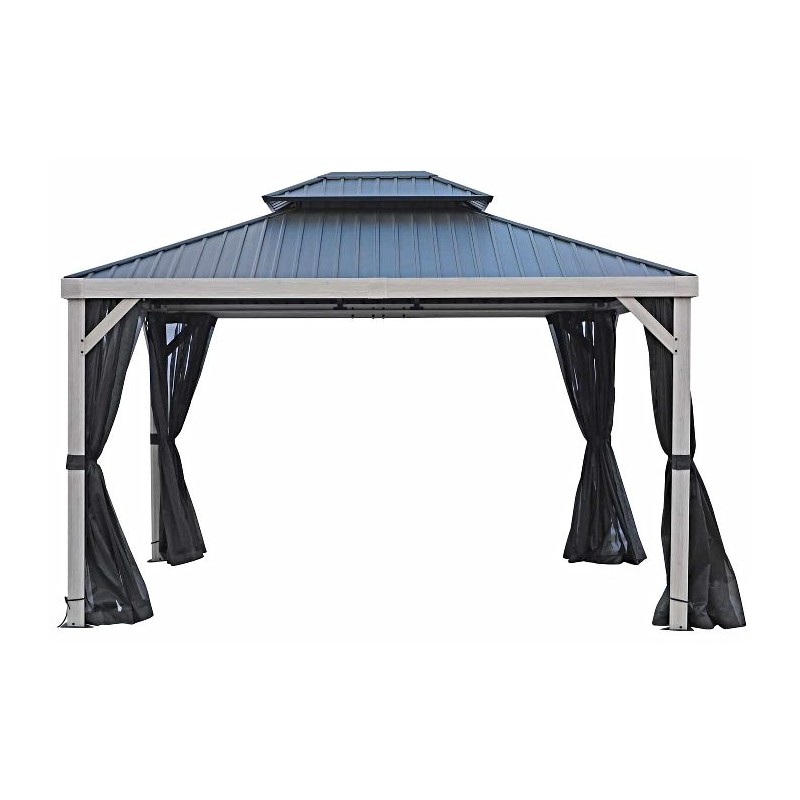 Gazebo Penguin Yosemite 10x12 Gazebo Kit - Wood Finish (41012MR-GP120)