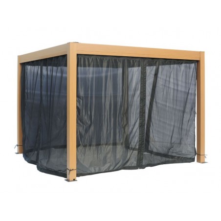 Gazebo Penguin 10x13 Nikko Aluminum Wall Mounted Pergola Kit (PAW1013)