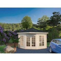 Palmako Melanie 9x9 Enclosed Pavilion Kit (PA28-3030)