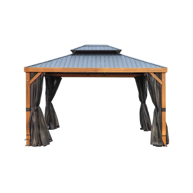 Gazebo Penguin 12x16 Yosemite Gazebo Kit - Wood Finish (41216MR-W013)