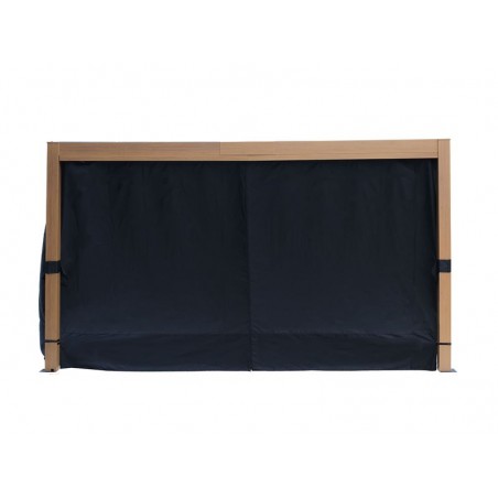 Gazebo Penguin 10x13 Pergola Curtains - Black (24-043)
