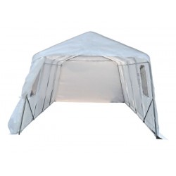 Gazebo Penguin 11x16 Car Shelter Kit - White (ASM11X16FF-200-WHI)