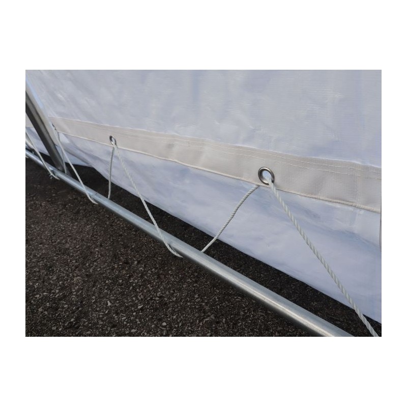 Gazebo Penguin 11x16 Car Shelter (ASM11X16FF-200-WHI)