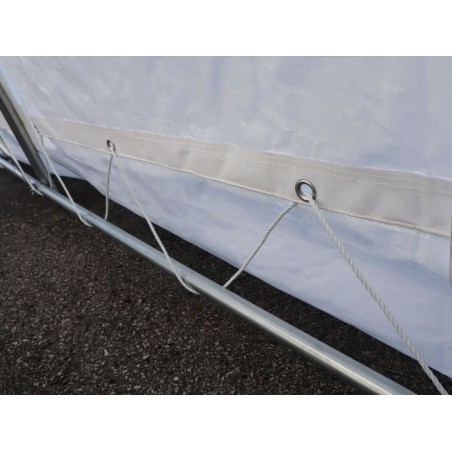 Gazebo Penguin 11x20 Car Shelter Kit (ASM11X20FF-200-WHI)