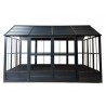 Gazebo Penguin 11x14 Myrdal Solarium Kit with Metal Roof - Black (81114MR-42) Gazebo Penguin 11x14 Myrdal Solarium Kit with Metal Roof - Black (81114MR-42)