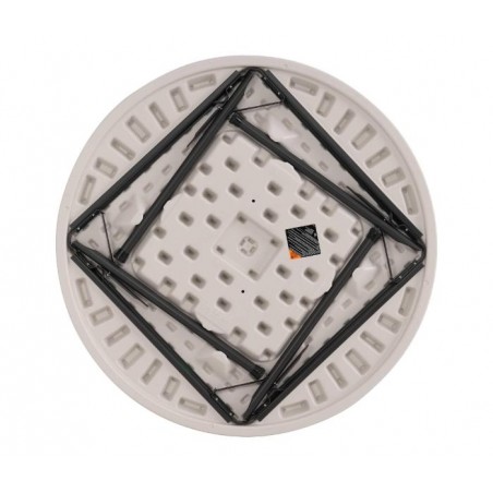 Lifetime 46-Inch Commercial Round Plastic Folding Table - Almond (22968)
