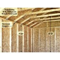 South Dakota 12x20 Vinyl Siding Wood Shed Kit (southdakota_1220)