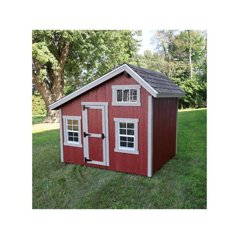 EZ-Fit 6x7 Playhouse Kit with Loft, Windows, Floor & Shingles (ez_playhouse67)