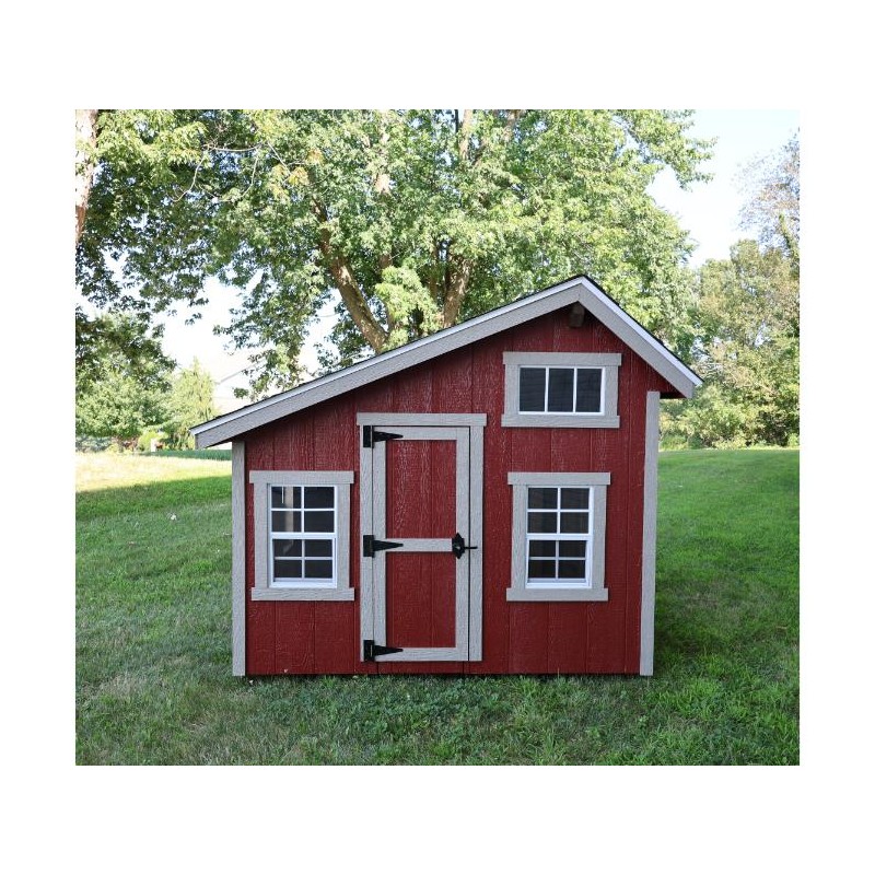 EZ-Fit 6x7 Playhouse Kit with Loft, Windows, Floor & Shingles (ez_playhouse67)