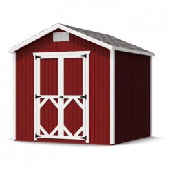 Little Cottage Co Classic Gable Wood 8x8 Storage Shed Kit (8x8 CGS-PC)