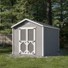 Little Cottage Co Classic Gable Wood 8x12 Storage Shed Kit (8x12 CGS-PC)