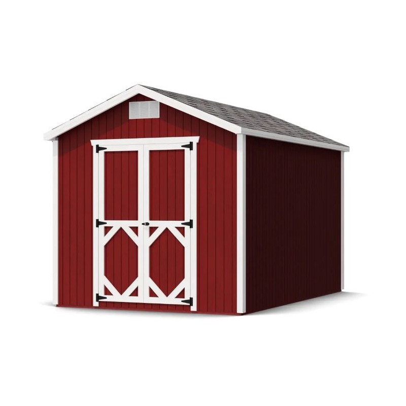 Little Cottage Co Classic Gable Wood 8x12 Storage Shed Kit (8x12 CGS-PC)