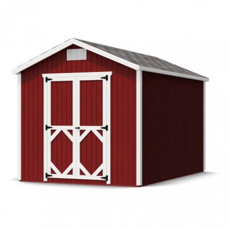 Little Cottage Co Classic Gable Wood 8x12 Storage Shed Kit (8x12 CGS-PC)