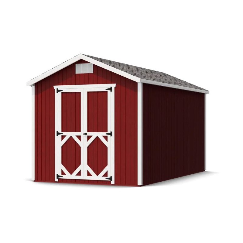 Little Cottage Co Classic Gable 8x14 Storage Wood Shed Kit (8x14 CGS-PC)