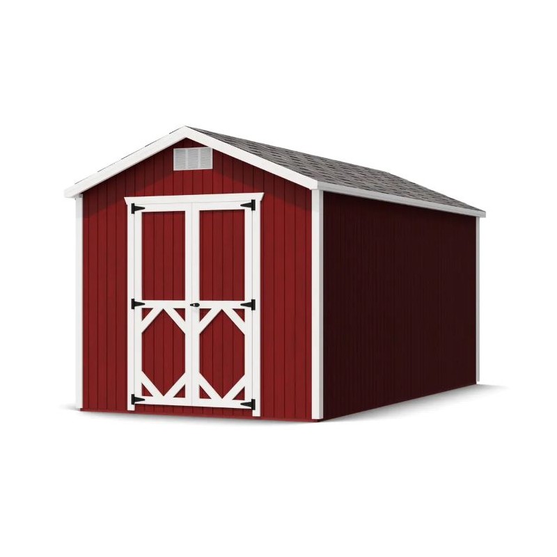 Little Cottage Co Classic Gable 8x16 Storage Shed Kit (8x16 CGS-PC)