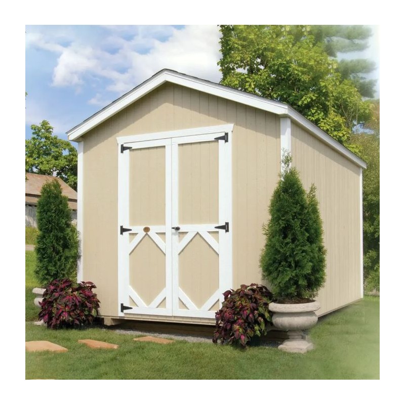 Little Cottage Co Classic Gable 10x10 Storage Shed Kit (10x10 CGS-PC)