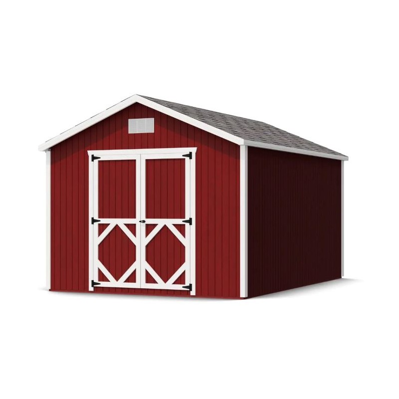 Little Cottage Co Classic Gable 10x14 Storage Shed Kit (10x14 CGS-PC)