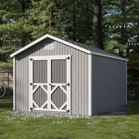 Little Cottage Co Classic Gable 10x14 Storage Shed Kit (10x14 CGS-PC)