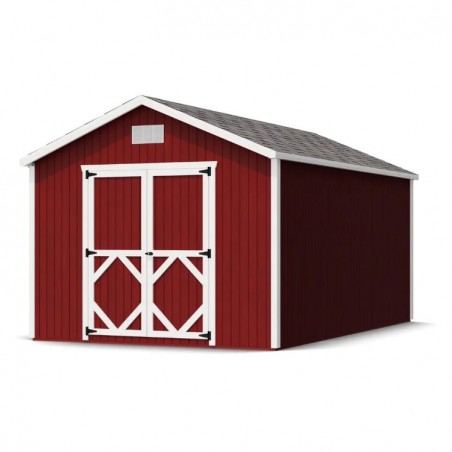 Little Cottage Co Classic Gable 10x16 Storage Shed Kit (10x16 CGS-PC)