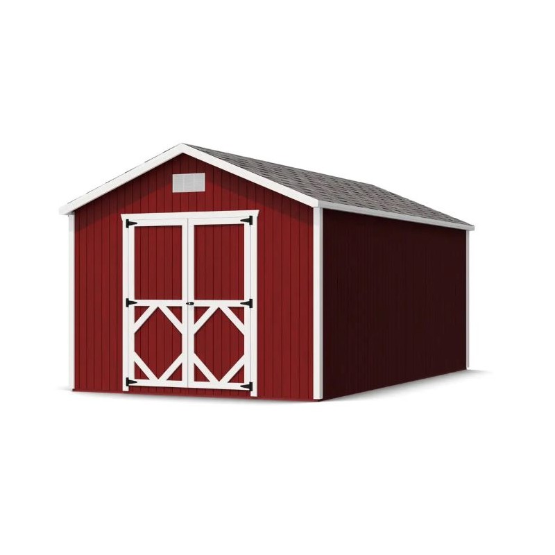 Little Cottage Co Classic Gable 10x18 Storage Shed Kit (10x18 CGS-PC)