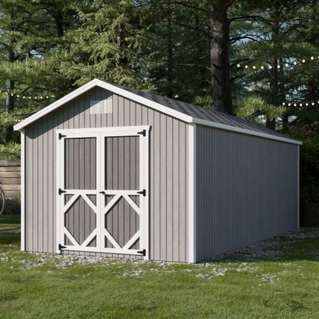 Little Cottage Co Classic Gable 10x20 Storage Shed Kit (10x20 CGS-PC)