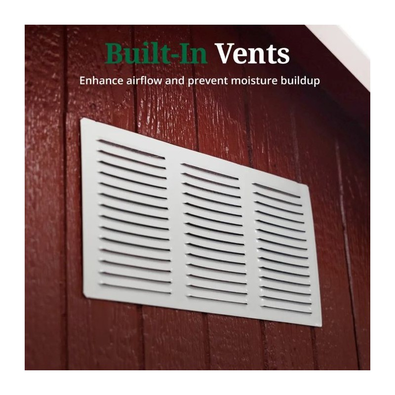 Little Cottage Co Classic Gable 10x20 Storage Shed Kit (10x20 CGS-PC)