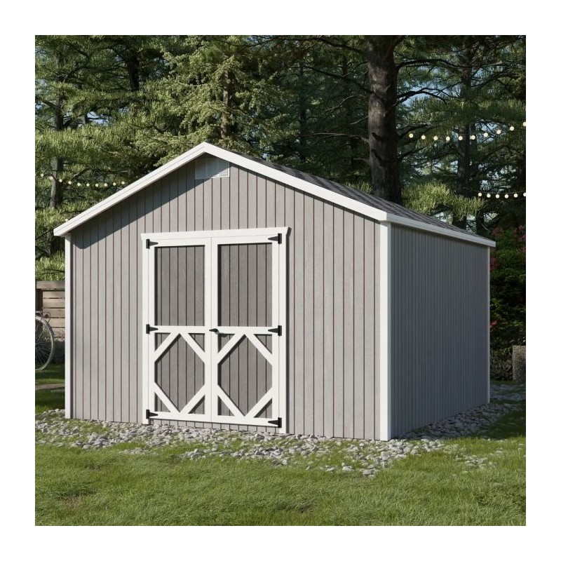 Little Cottage Co Classic Gable 12x12 Storage Shed Kit (12x12 CGS-PC)