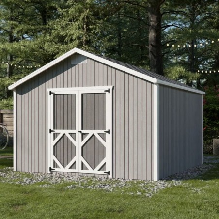 Little Cottage Co Classic Gable 12x12 Storage Shed Kit (12x12 CGS-PC)