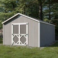Little Cottage Co Classic Gable 12x18 Storage Shed Kit (12x18 CGS-PC)
