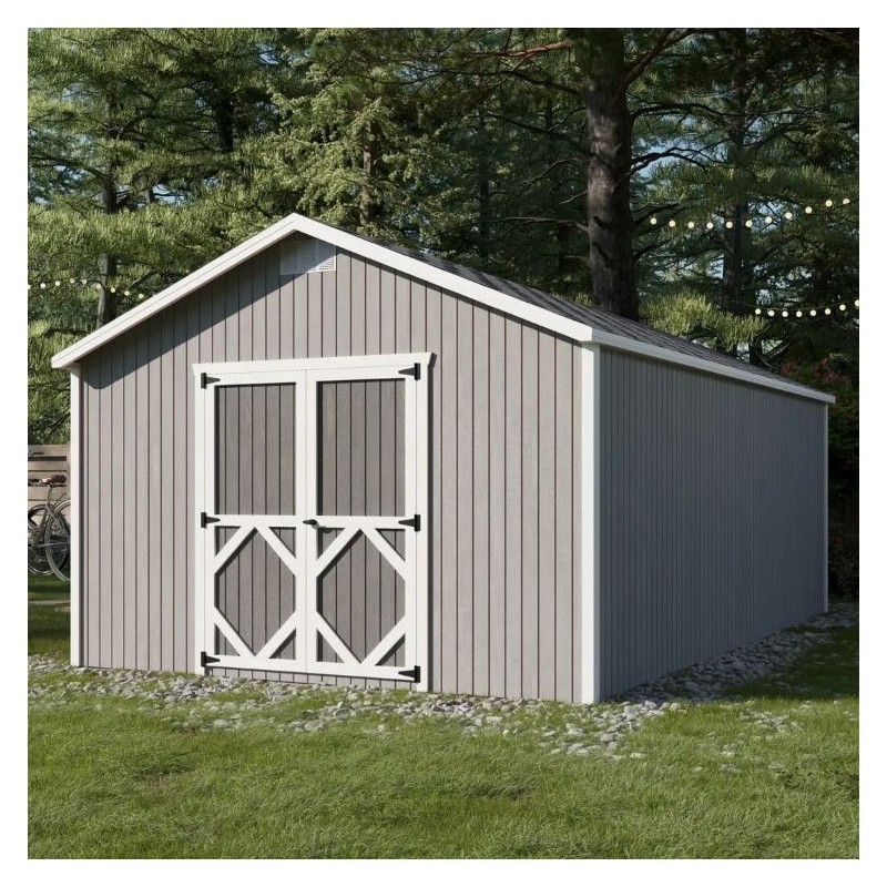Little Cottage Co Classic Gable 12x20 Storage Shed Kit (12x20 CGS-PC)
