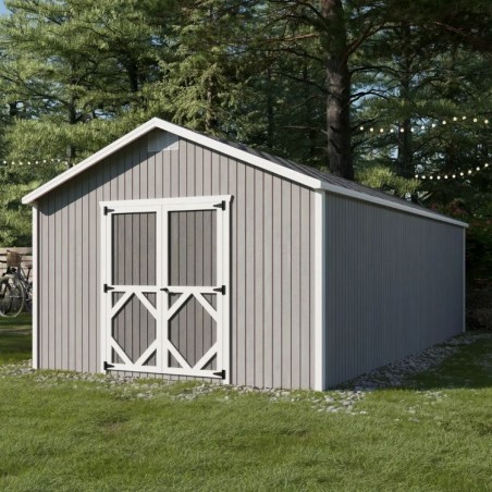 Little Cottage Co Classic Gable 12x24 Storage Shed Kit (12x24 CGS-PC)