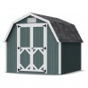 Little Cottage Co. Classic Gambrel 8x8 Barn Shed Kit w/ 4' Sidewall (8x8 CGB-4-PC)