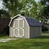 Little Cottage Co. Classic Gambrel 8x10 Barn Shed Kit w/ 4' Sidewall (8x10 CGB-4-PC)