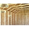 North Dakota 12x12 Wood Storage Shed Kit (northdakota_1212)
