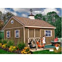 New Castle 16x12 Wood Storage Shed Kit - ALL Pre-Cut (newcastle_1612) New Castle 16x12 Wood Storage Shed Kit - ALL Pre-Cut (newcastle_1612)