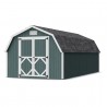 Little Cottage Co. Classic Gambre 10x20 Barn Shed Kit w/ 4' Sidewall (10x20 CGB-4-PC)