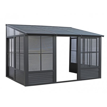 Gazebo Penguin Florence 10x12 Metal Roof - Black (W1209MR-42) Gazebo Penguin Florence 10x12 Metal Roof - Black (W1209MR-42)