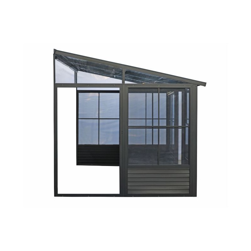 Gazebo Penguin Florence 10x12 Metal Roof - Black (W1209MR-42)
