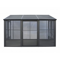 Gazebo Penguin Florence 10x12 Metal Roof - Black (W1209MR-42)