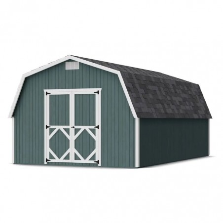 Little Cottage Co. Classic Gambrel 12x20 Wood Barn Wood Shed Kit w/ 4' Sidewall (12x20 CGB-4-PC) Little Cottage Co. Classic Gambrel 12x20 Wood Barn Wood Shed Kit w/ 4' Sidewall (12x20 CGB-4-PC)
