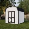 Little Cottage Co. Classic Gambrel 8x10 Wood Barn Shed Kit w/ 6 ft Sidewall (8x10 CGB-6-PC) Little Cottage Co. Classic Gambrel 8x10 Wood Barn Shed Kit w/ 6 ft Sidewall (8x10 CGB-6-PC)