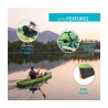 Lifetime Yukon Angler 116 Fishing Kayak - Python Fusion (91042) Lifetime Yukon Angler 116 Fishing Kayak - Python Fusion (91042)