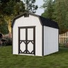 Little Cottage Co. Classic Gambrel 8x12 Wood Barn Shed Kit w/ 6' Sidewall (8x12 CGB-6-PC) Little Cottage Co. Classic Gambrel 8x12 Wood Barn Shed Kit w/ 6' Sidewall (8x12 CGB-6-PC)