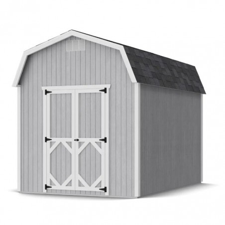 Little Cottage Co. Classic Gambrel 8x12 Wood Barn Shed Kit w/ 6' Sidewall (8x12 CGB-6-PC) Little Cottage Co. Classic Gambrel 8x12 Wood Barn Shed Kit w/ 6' Sidewall (8x12 CGB-6-PC)