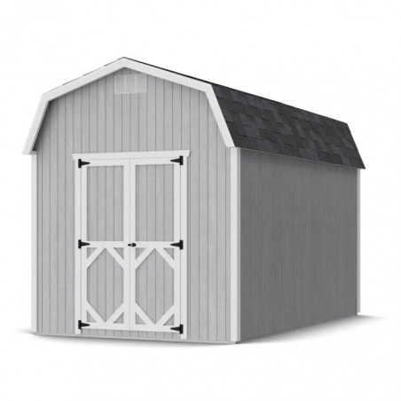 Little Cottage Co. Classic Gambrel 8x14 Wood BarnShed Kit w/ 6' Sidewall (8x14 CGB-6-PC) Little Cottage Co. Classic Gambrel 8x14 Wood BarnShed Kit w/ 6' Sidewall (8x14 CGB-6-PC)