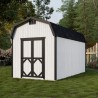 Little Cottage Co. Classic Gambrel 8x16 Wood Barn Shed Kit w/ 6' Sidewall (8x16 CGB-6-PC) Little Cottage Co. Classic Gambrel 8x16 Wood Barn Shed Kit w/ 6' Sidewall (8x16 CGB-6-PC)