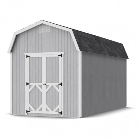 Little Cottage Co. Classic Gambrel 8x16 Wood Barn Shed Kit w/ 6' Sidewall (8x16 CGB-6-PC) Little Cottage Co. Classic Gambrel 8x16 Wood Barn Shed Kit w/ 6' Sidewall (8x16 CGB-6-PC)