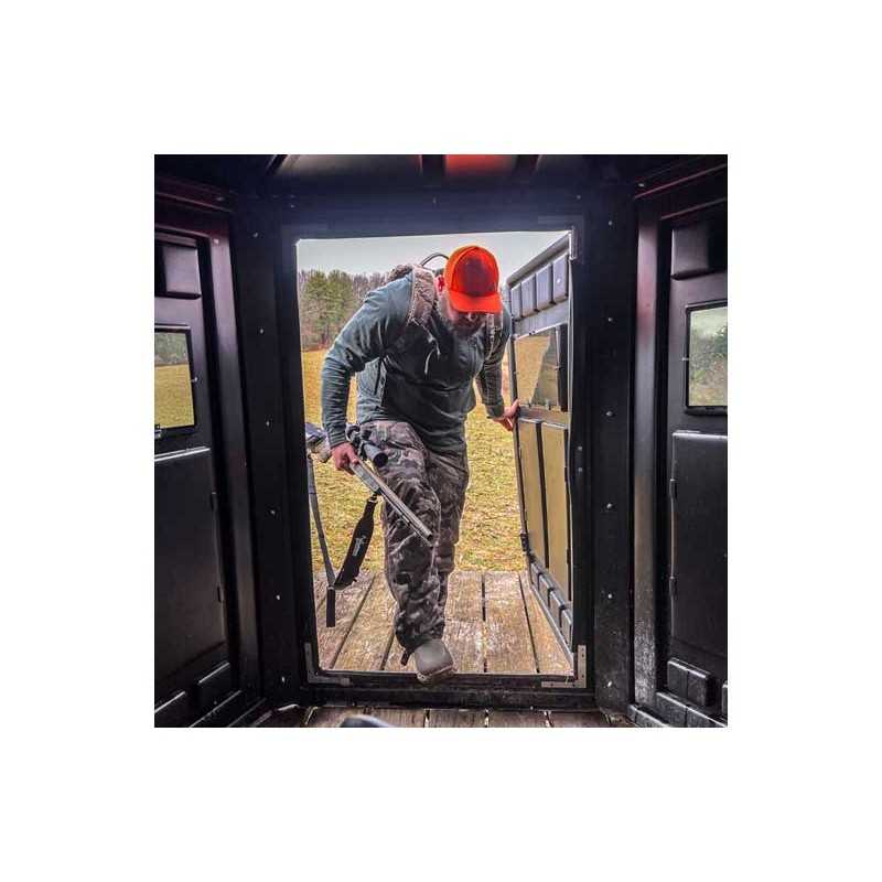 Maverick Booner 6-Panel Hard-Sided Hunting Blind with Tinted Dual Windows - (00216)