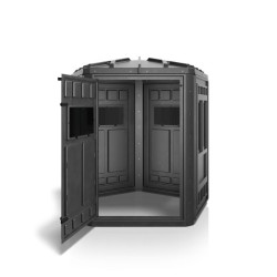 Maverick Hunting Booner 5 Panel Hard Sided Hunting Blind with Tinted Vertical Windows (MAV00226)