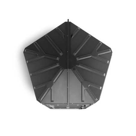 Maverick Hunting Booner 5 Panel Hard Sided Hunting Blind with Tinted Vertical Windows (MAV00226)